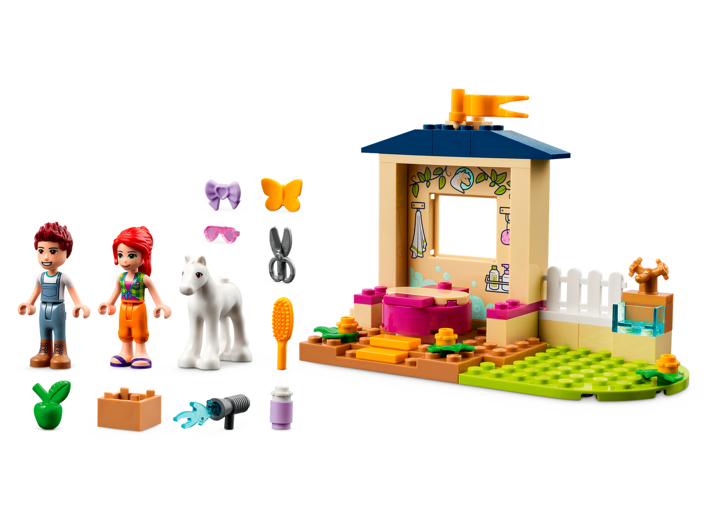 Lego Friends Pony-Washing Stable 41696