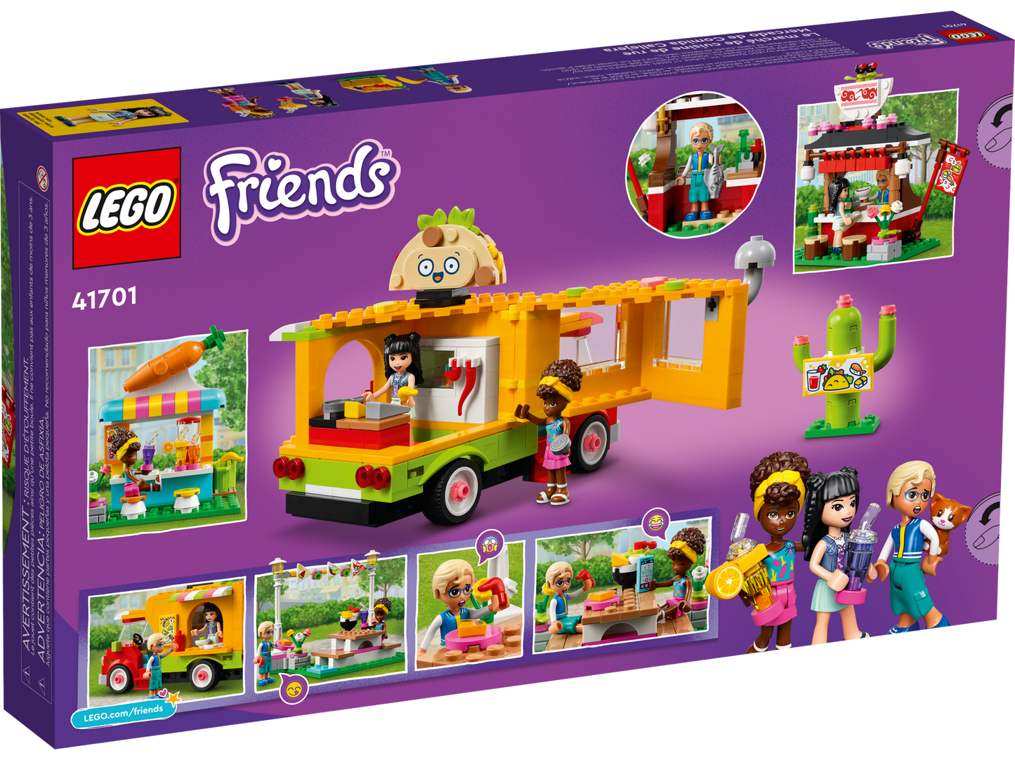 LEGO Friends Street Food Market 41701