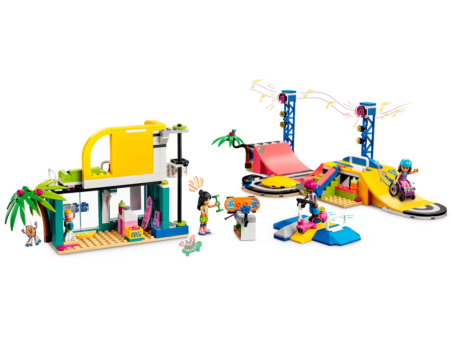 Lego Friends Skate Park 41751