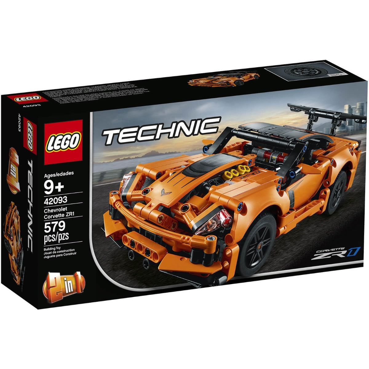 Lego Technic Chevrolet Corvette ZR1 42093