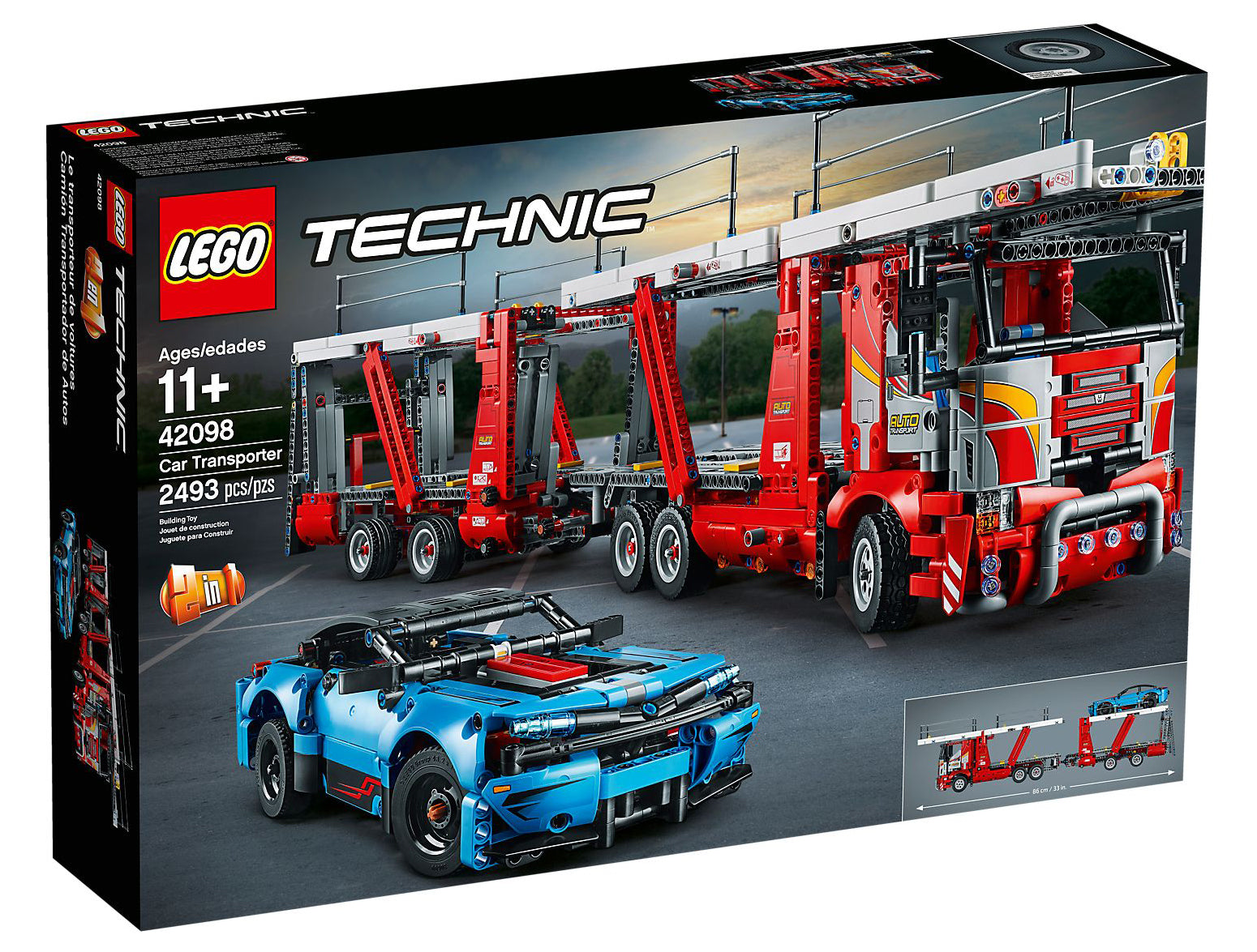 LEGO Technic Car Transporter 42098 – Sam Turner Sons