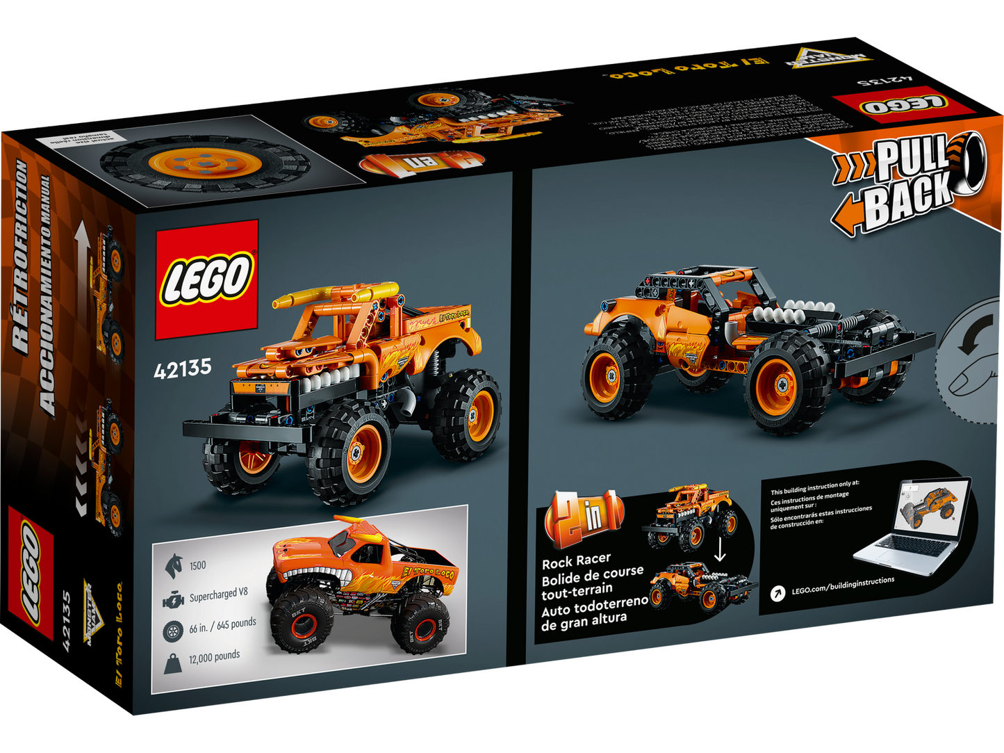 LEGO Technic Monster Jam El Toro Loco 42135