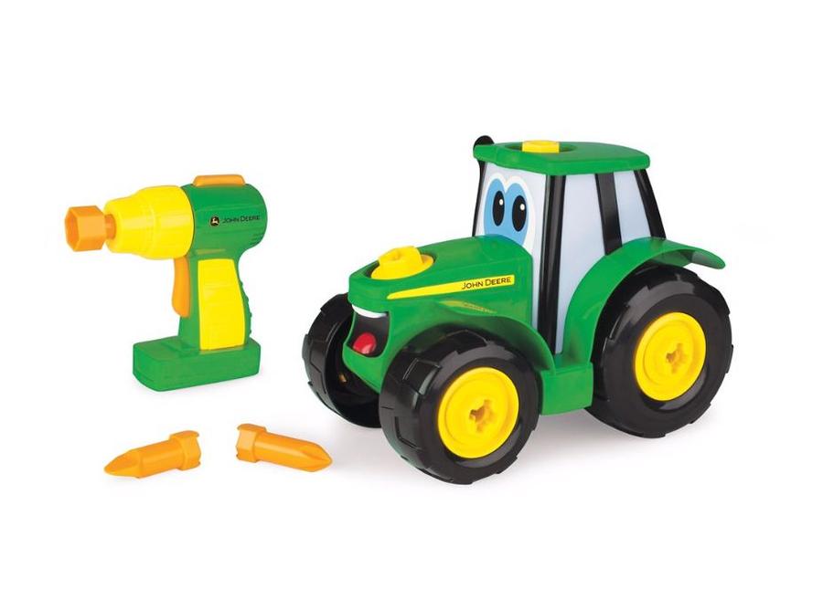 TOMY John Deere Build A Johnny Tractor Set