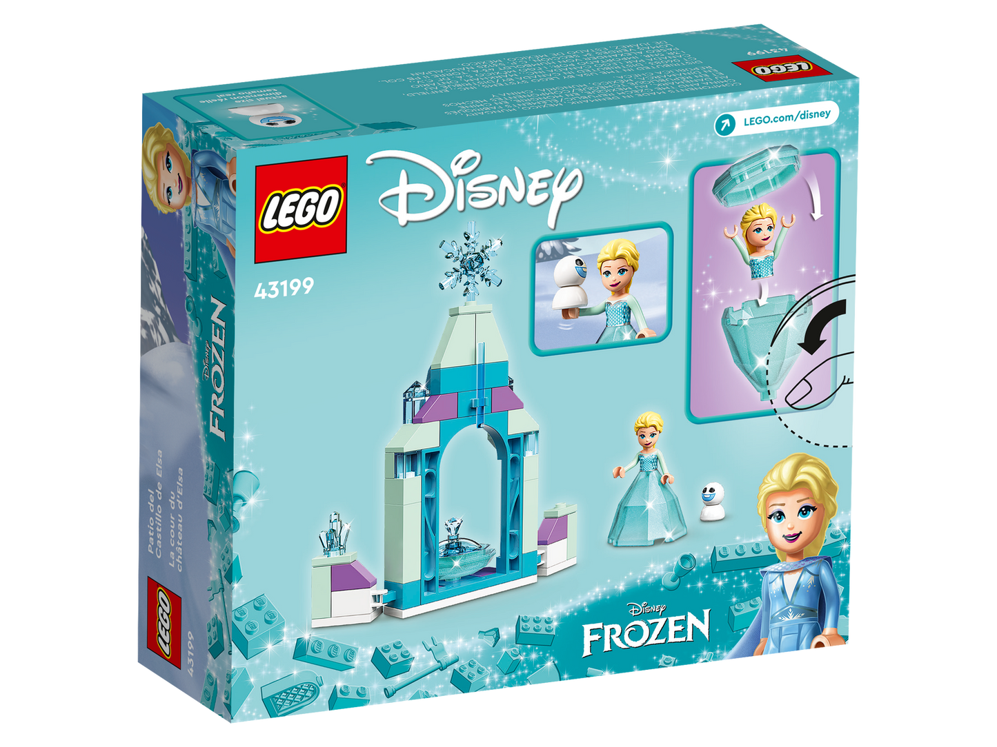 LEGO Disney Princess Elsa’s Castle Courtyard 43199