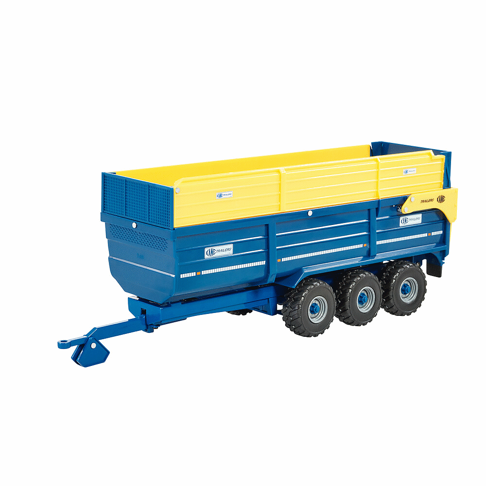 Britains Kane Tri-Axel Halfpipe Silage Trailer 43284