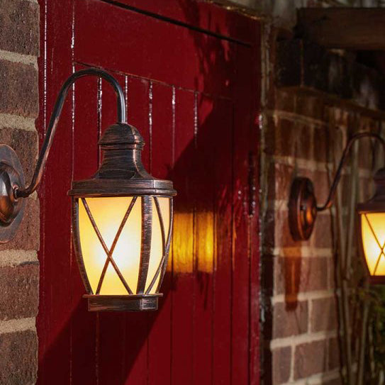 Smart Solar Lantern Carriage Flaming