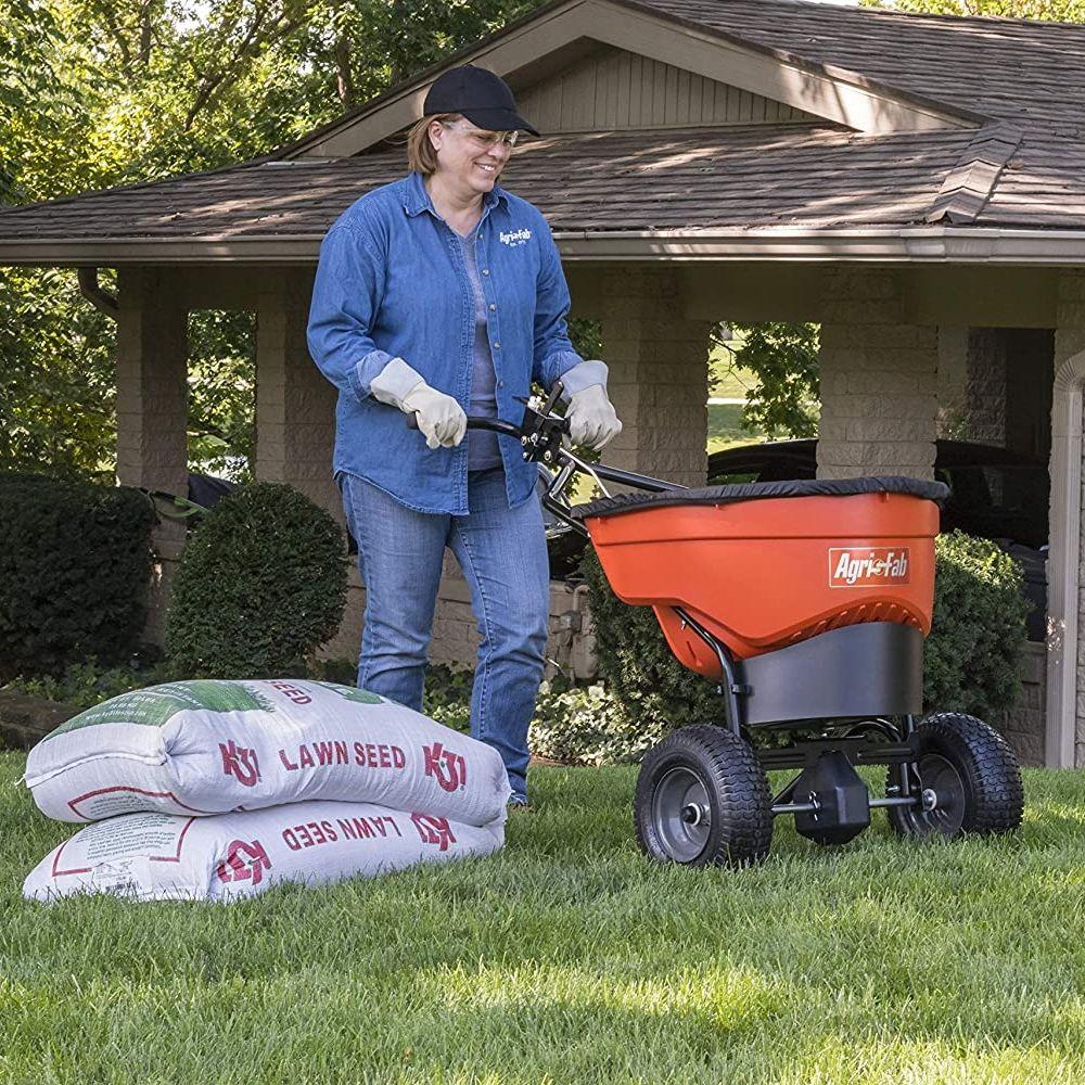 Agri-Fab Pro Push Salt Spreader 130lb 45-0548