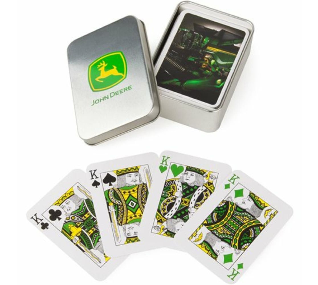 John Deere Playing Cards in Tin