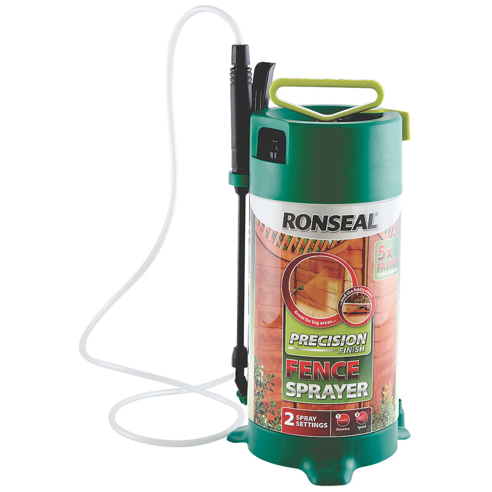 Ronseal Precision Finish Fence Sprayer 5L