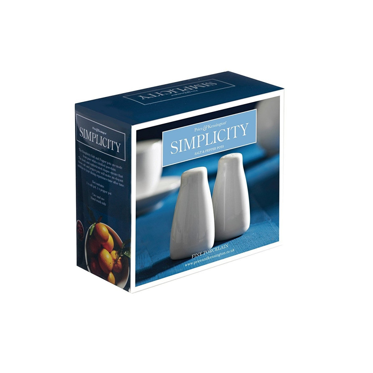 Price & Kensington Simplicity Salt & Pepper Pots