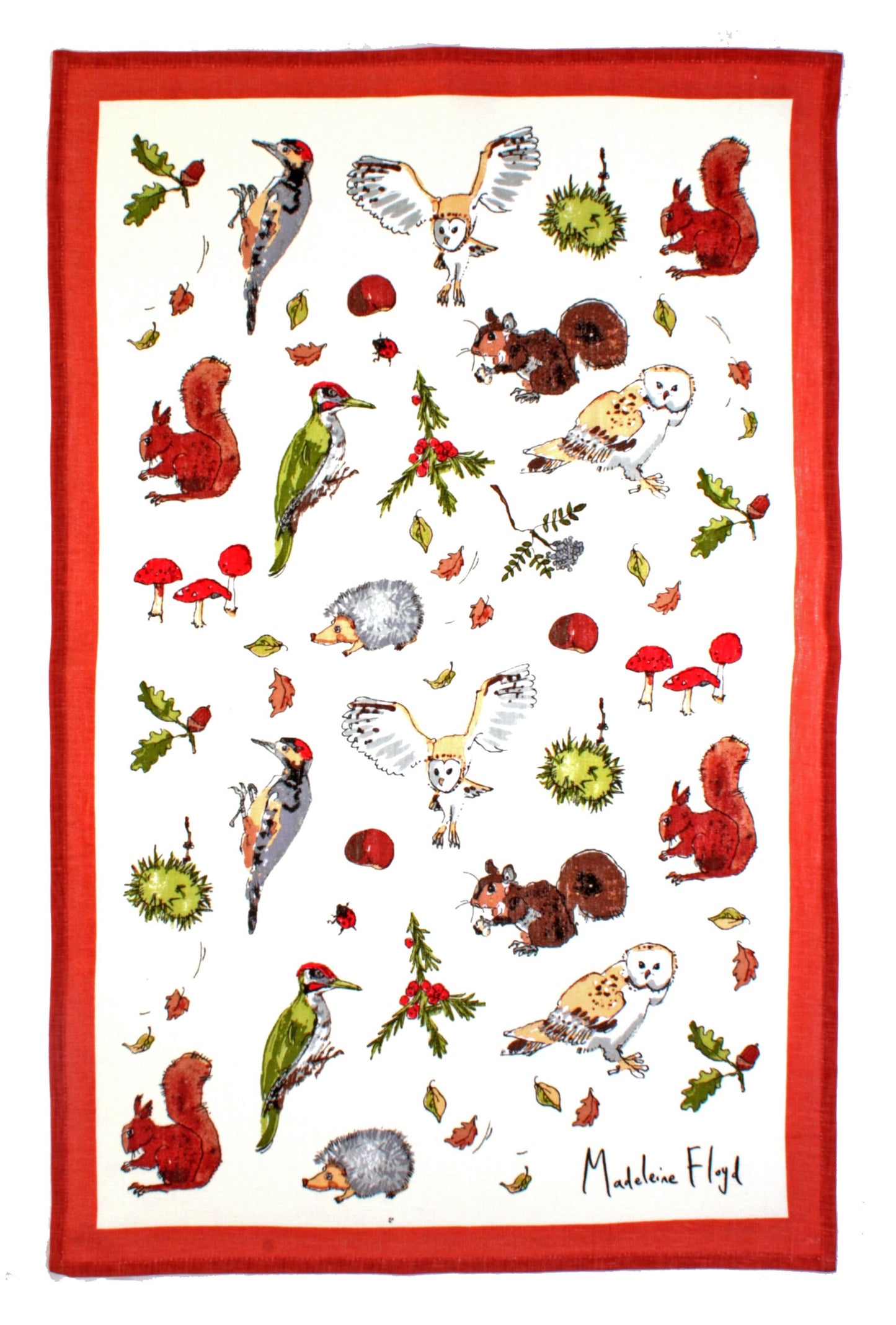 Ulster Weavers Cotton Tea Towel Woodland
