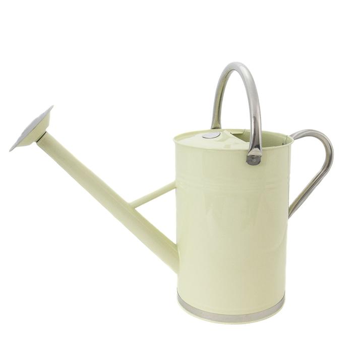 Kent & Stowe Cream Metal Watering Can 9L