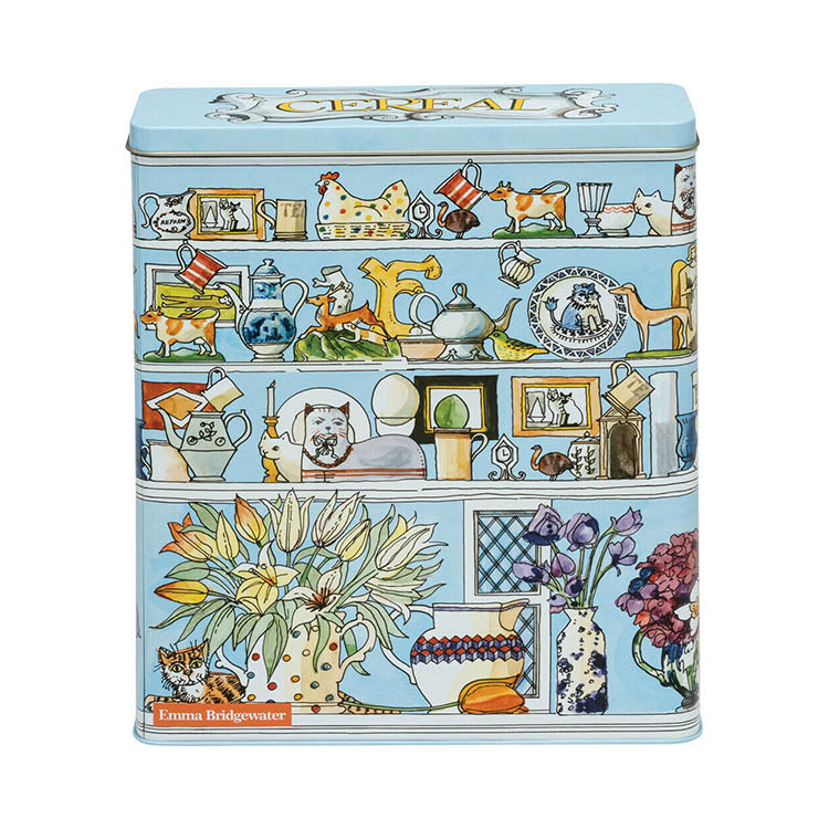 Emma Bridgewater Cereal Tall Wide Rectangular Storage Tin