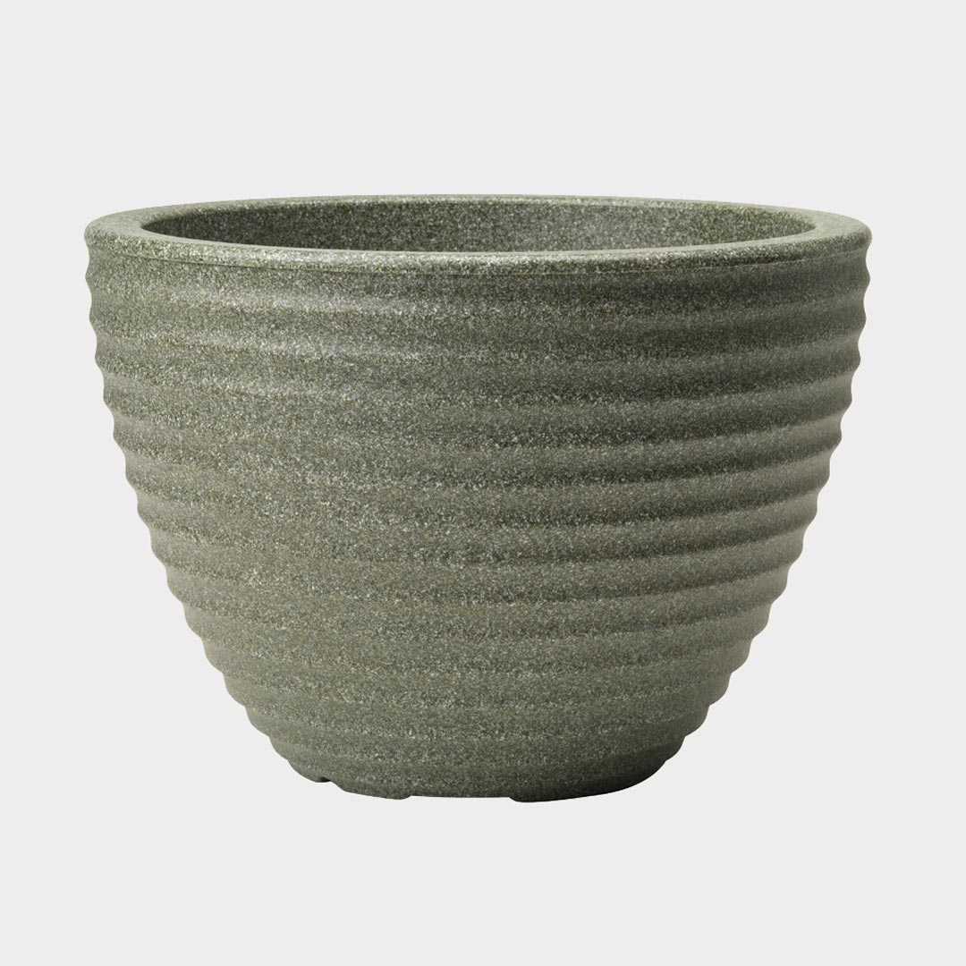 Stewart Low Honey Pot Planter Marble Green 37 x 26cm