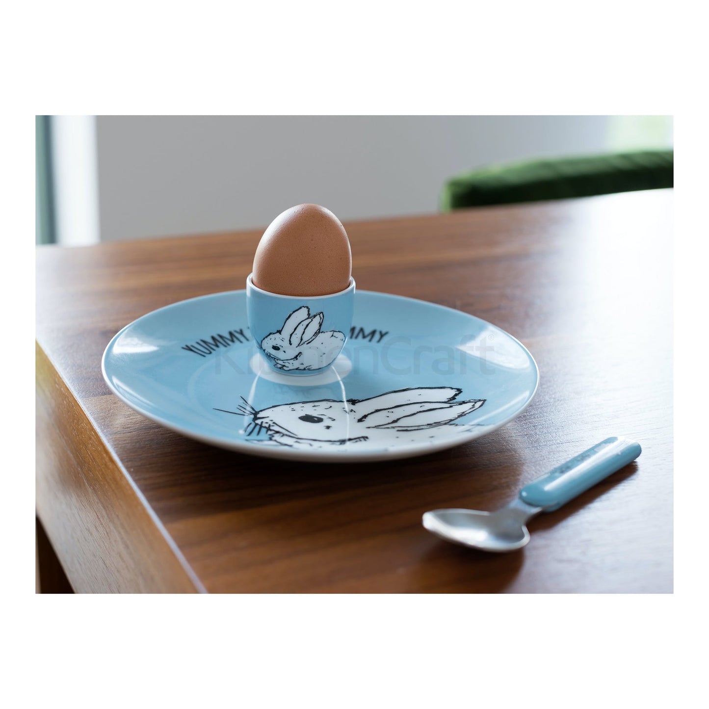 Creative Tops Into The Wild Little Explorer Bunny 3 Piece Breakfast Set