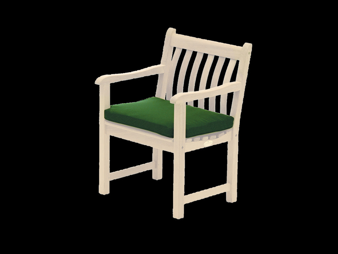 Alexander Rose Polyester Armchair Cushion | Green