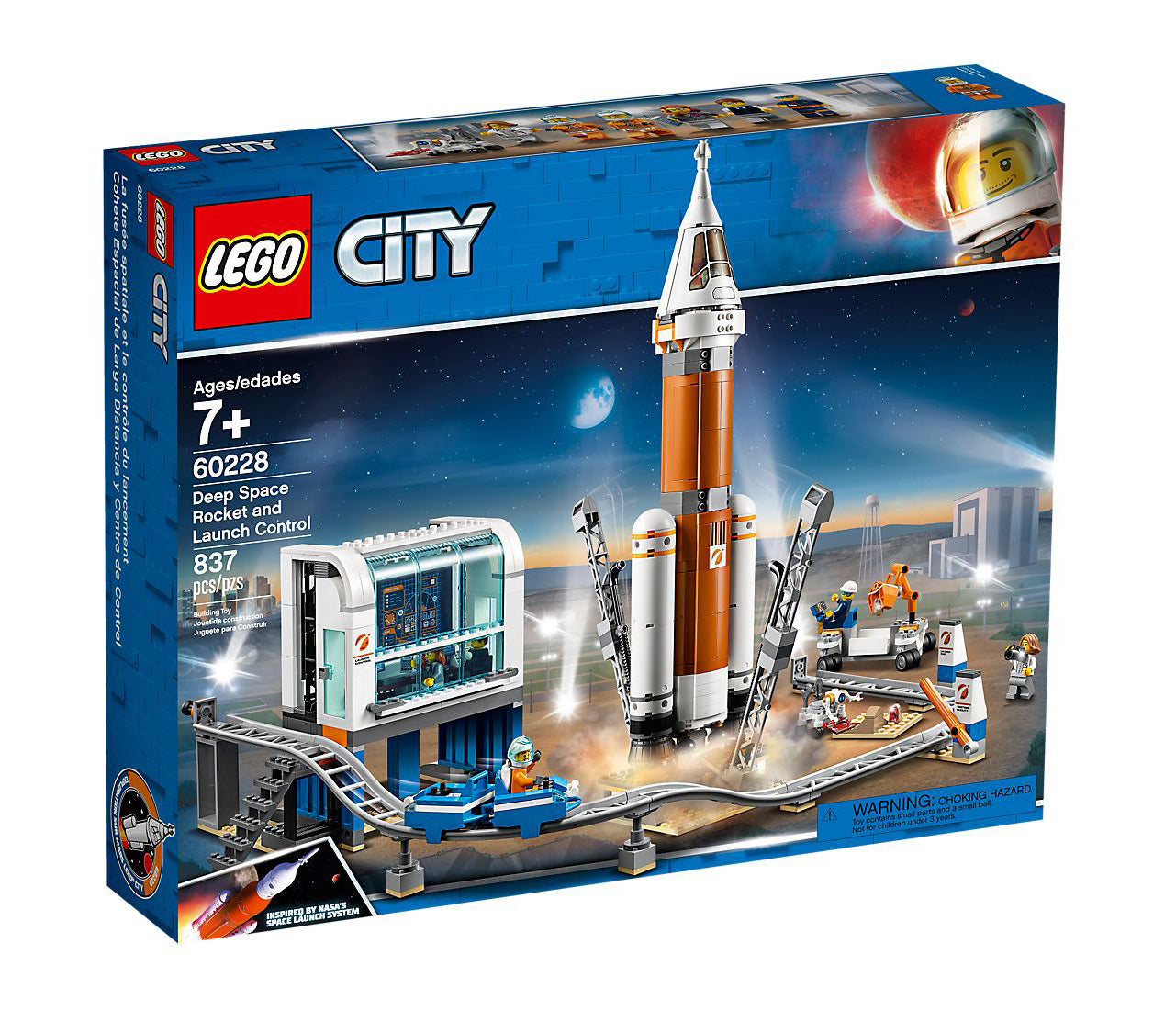 LEGO City Deep Space Rocket & Launch Control 60228