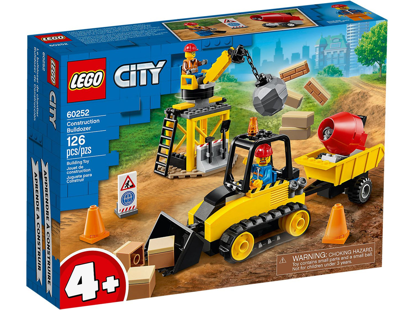 LEGO City Construction Bulldozer 60252