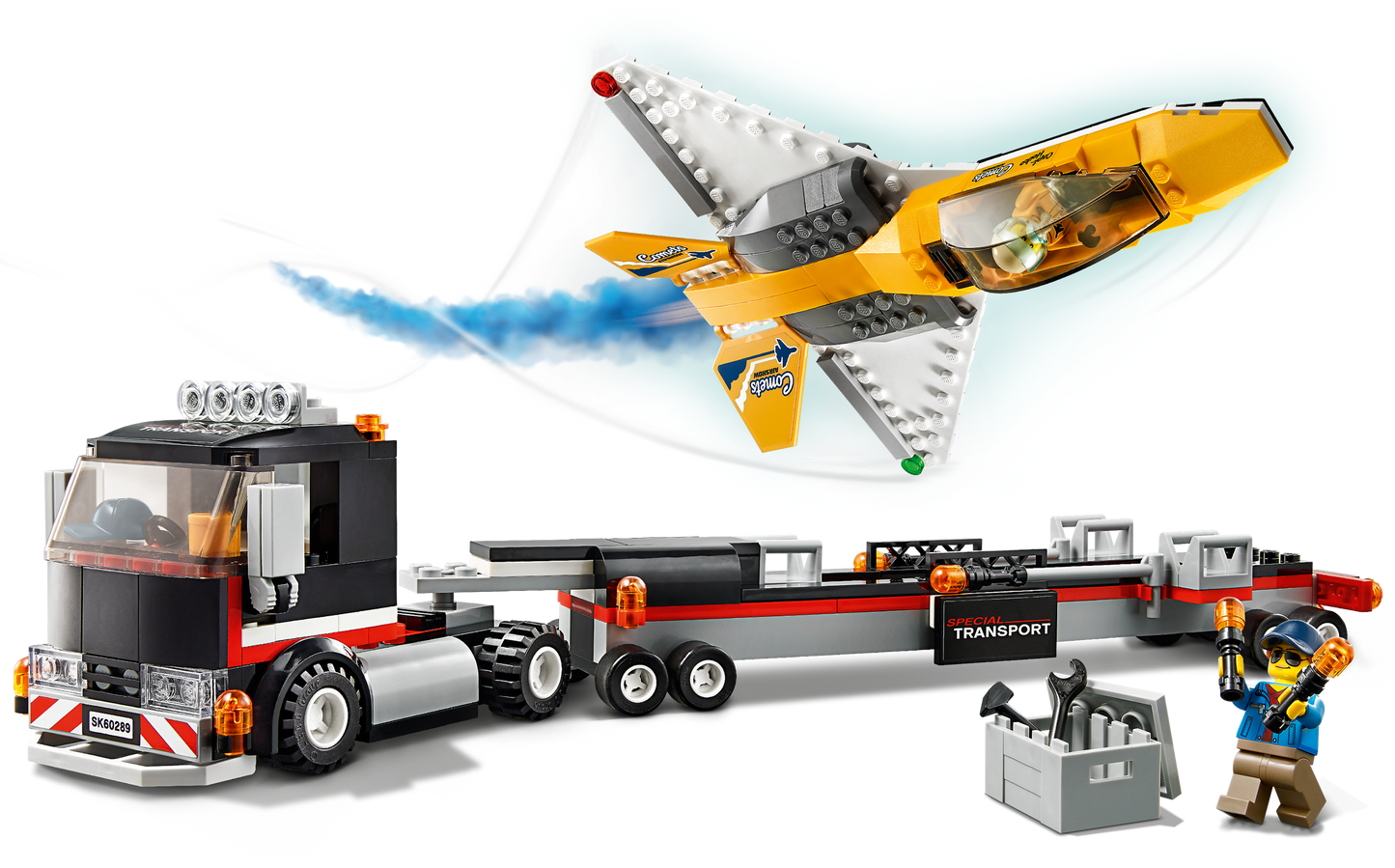 LEGO City Airshow Jet Transporter 60289