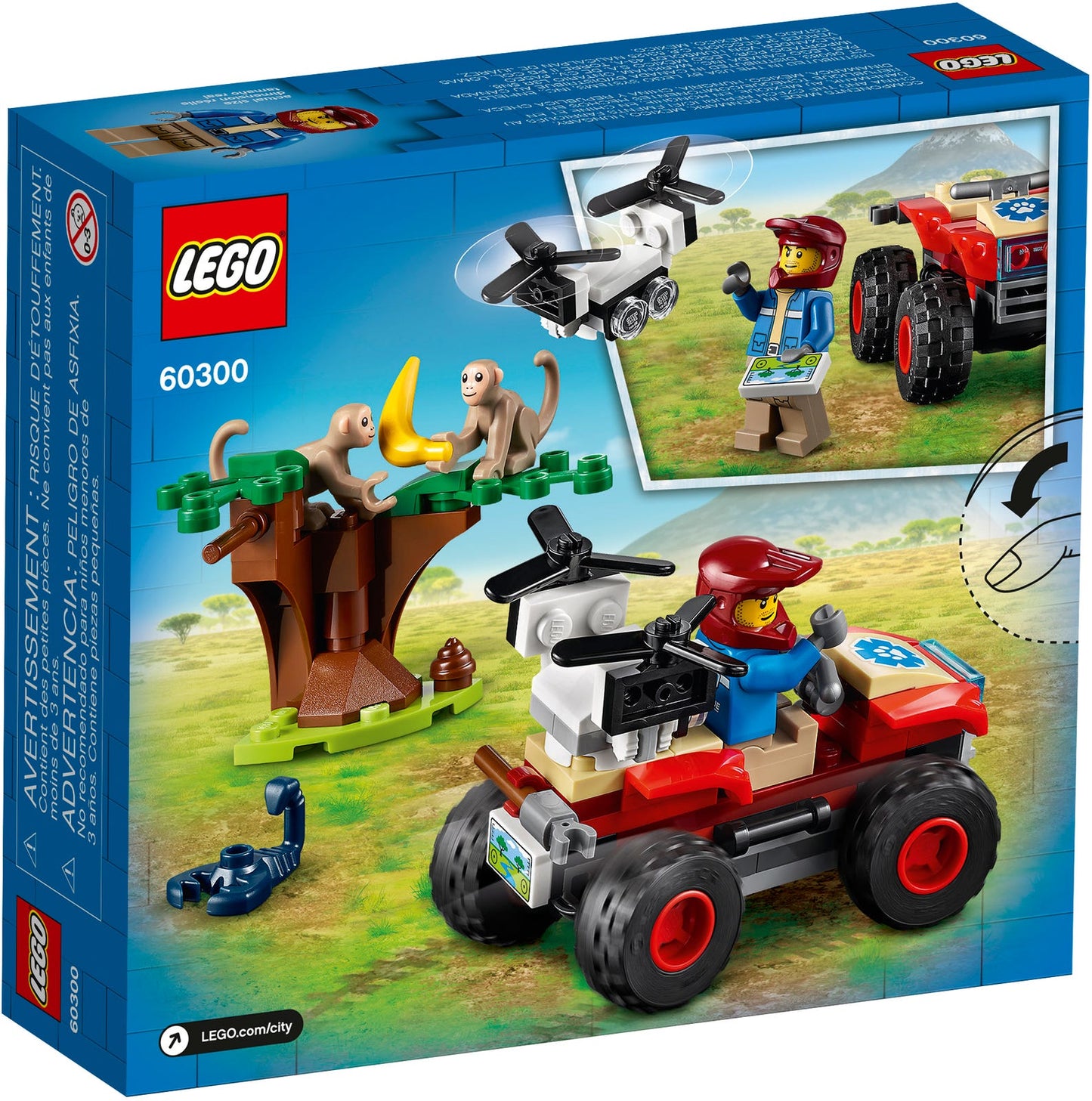 Lego City Wildlife Rescue ATV