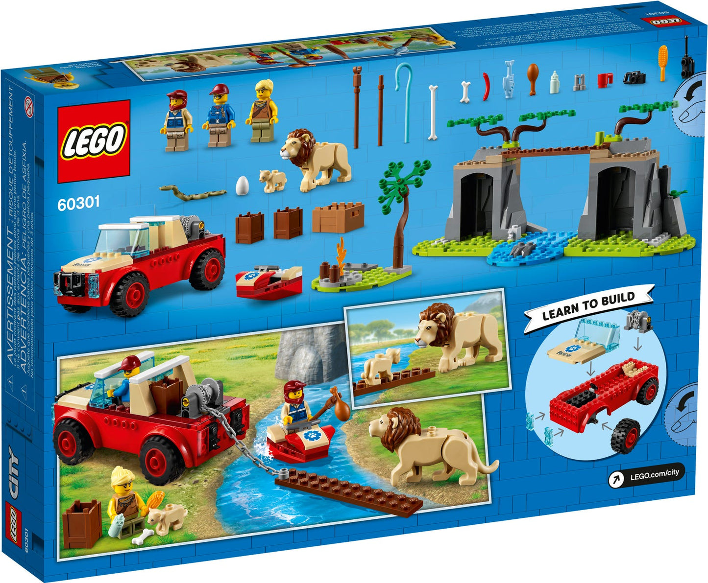 Lego City Wildlife Rescue Off-Roader