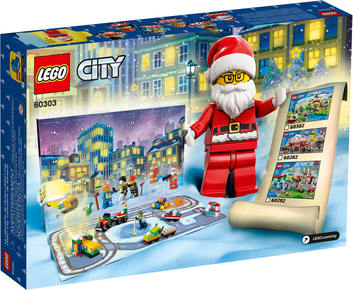 Lego City Advent Calendar 2021