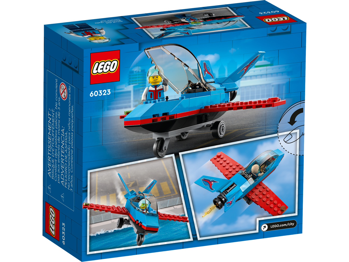 LEGO City Stunt Plane 60323