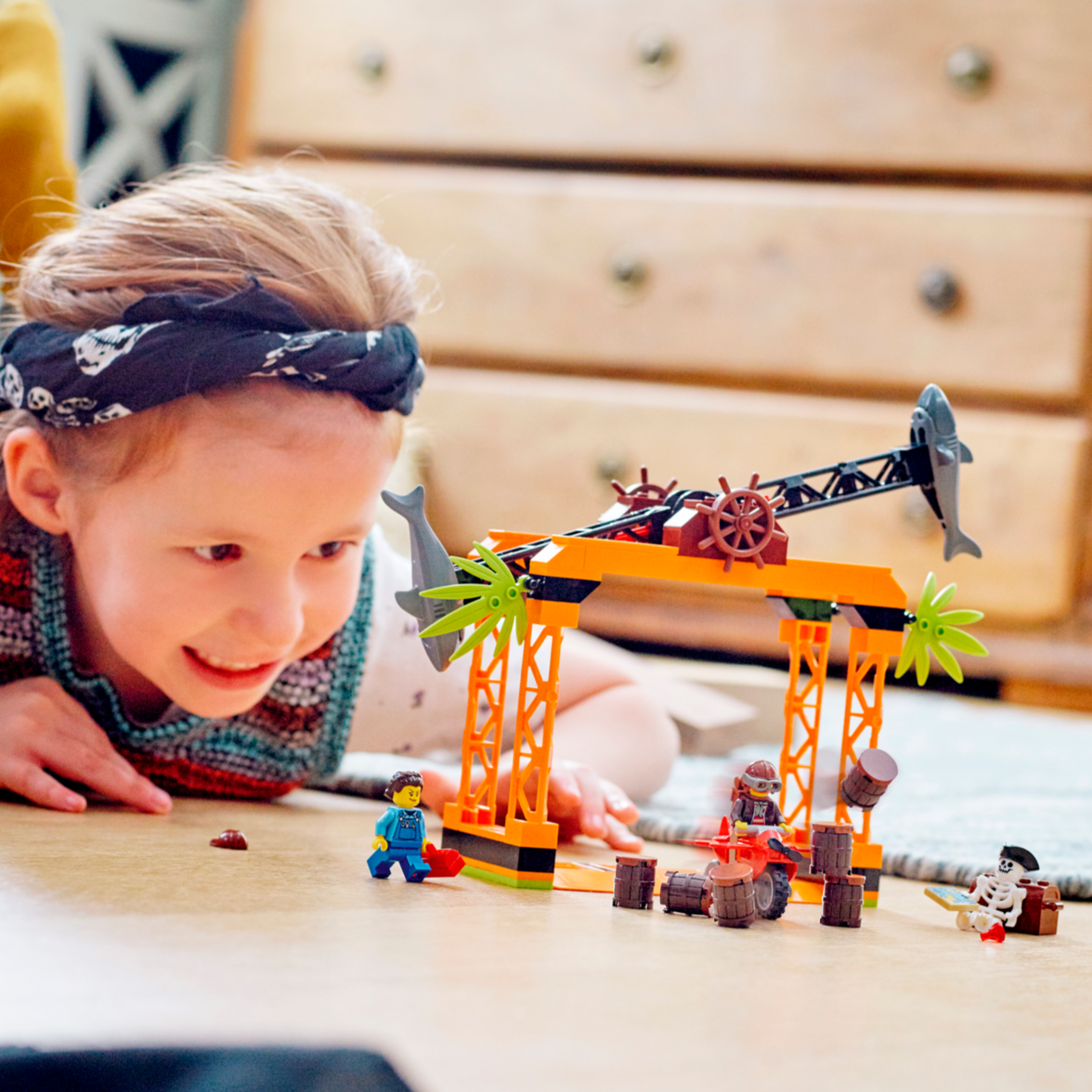 Lego City The Shark Attack Stunt Challenge 60342