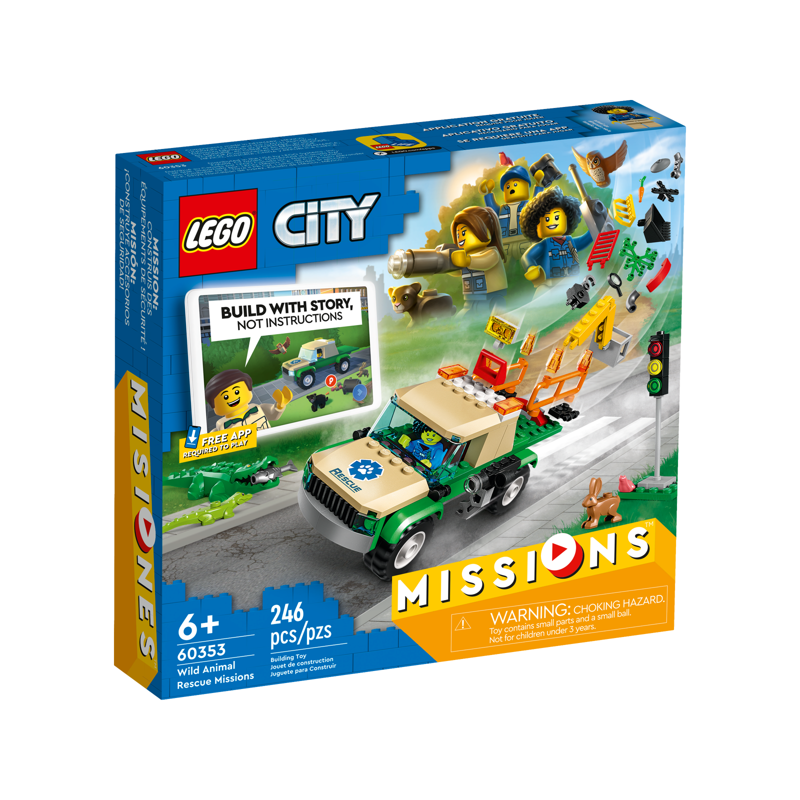 Lego City Wild Animal Rescue Missions 60353 Sam Turner Sons