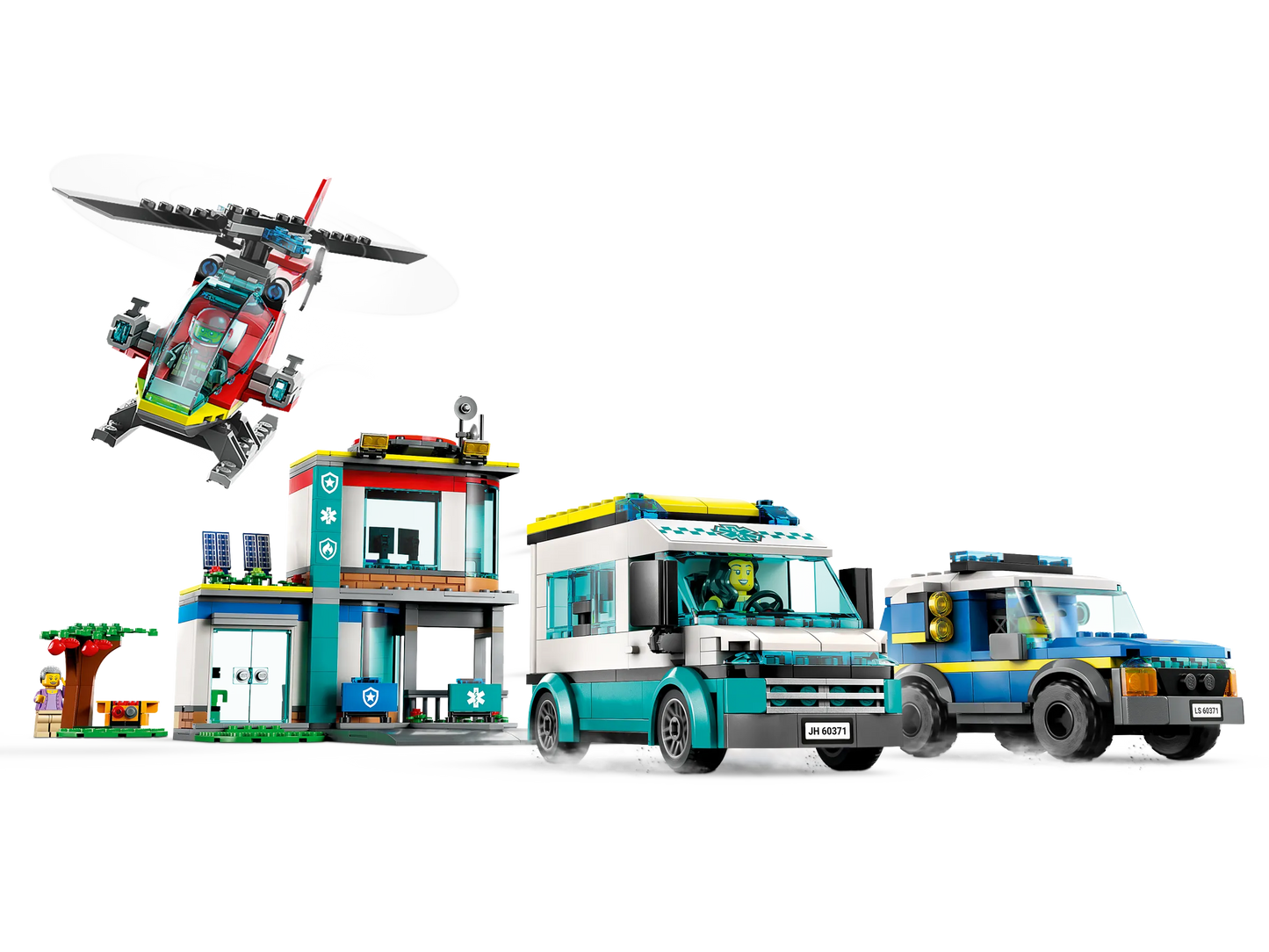 Lego City Emergency Vehicles HQ 60371
