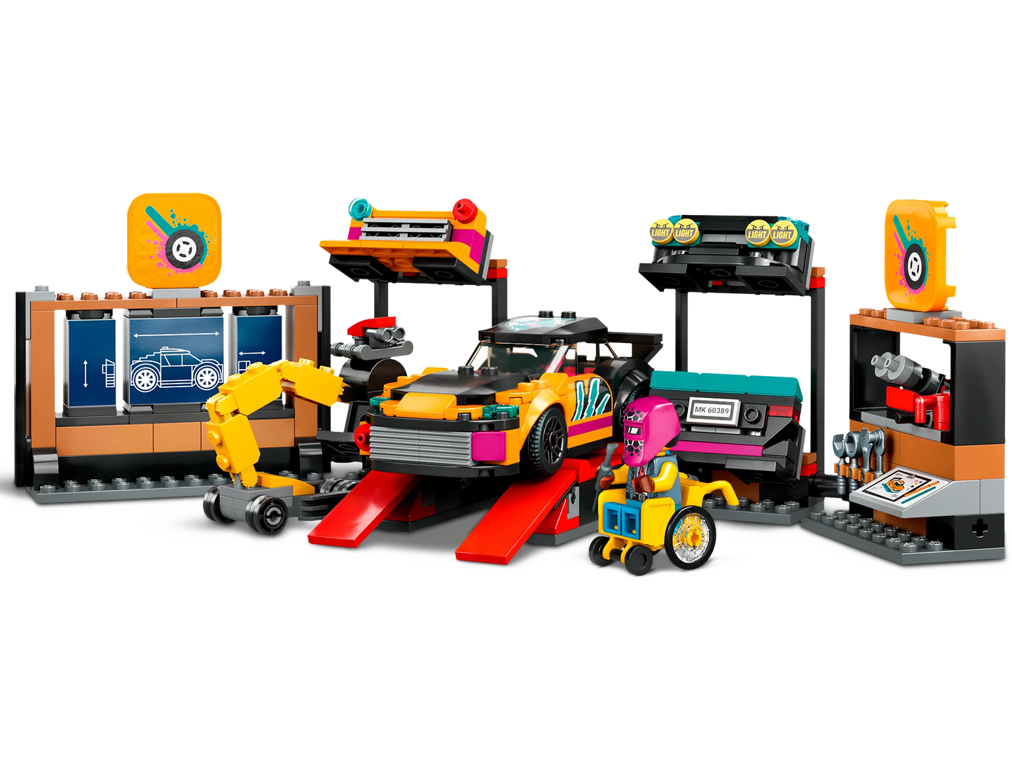 Lego City Custom Car Garage 60389