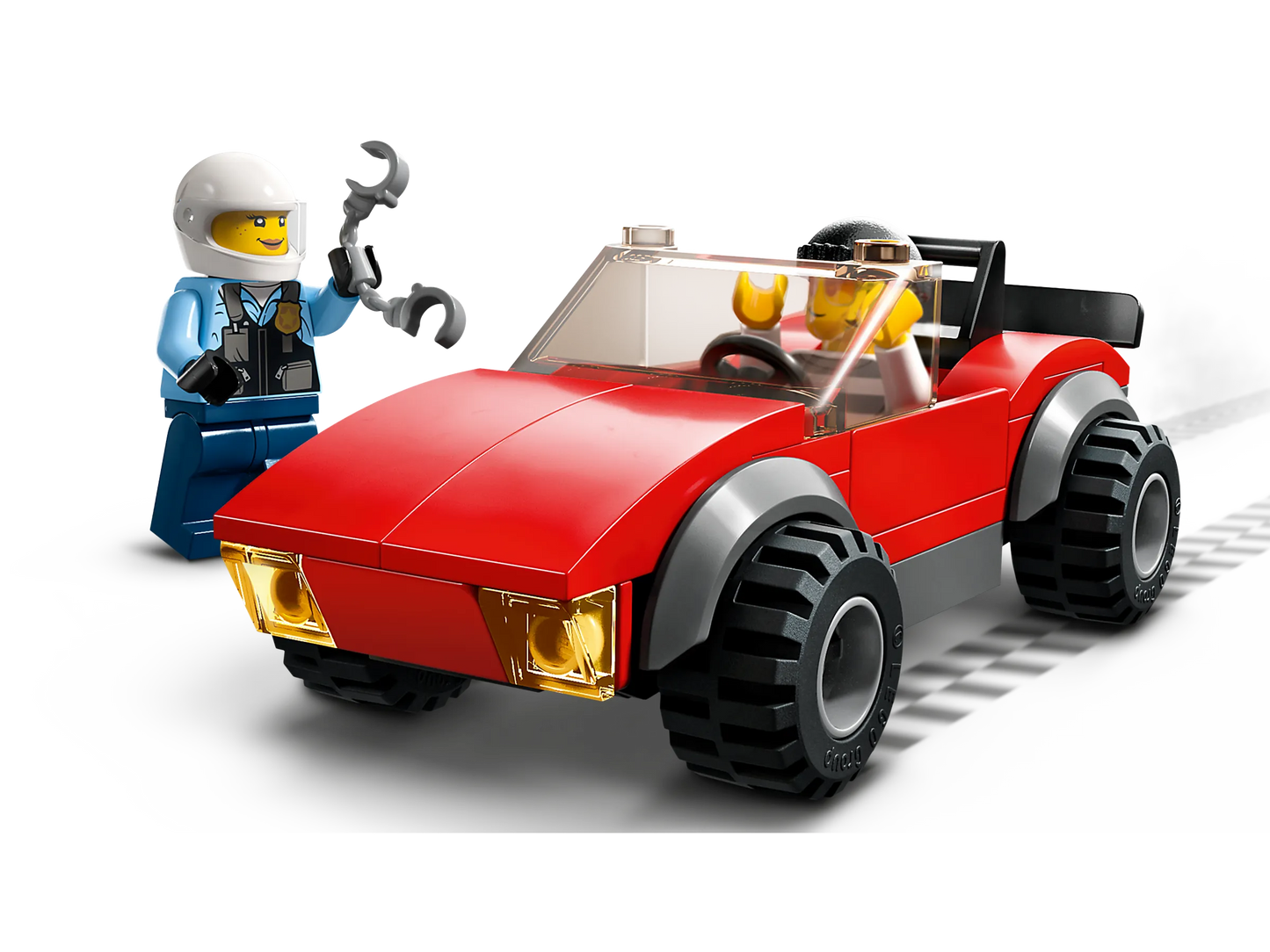 Lego City Police Bike Car Chase 60392