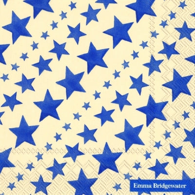 Emma Bridgewater New Starry Skies Blue Lunch Napkins