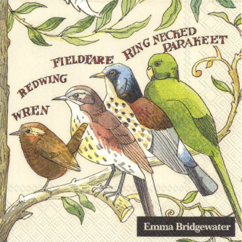 Emma Bridgewater Garden Birds Cocktail Napkins