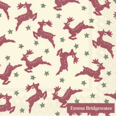Emma Bridgewater Reindeer Cocktail Napkins