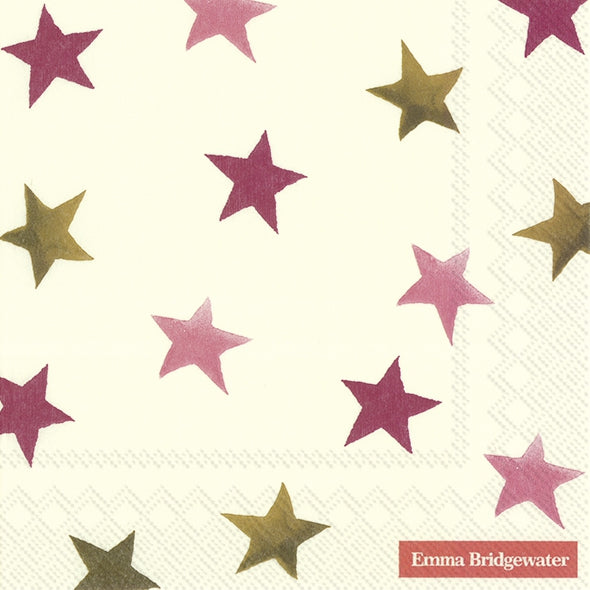 Emma Bridgewater Stargazer Lily Star Lunch Napkins