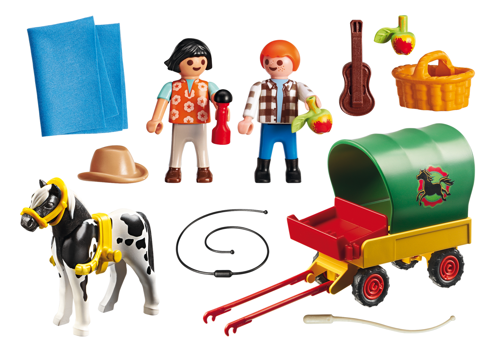 Playmobil Country Picnic With Pony Wagon 6948 - Main Image