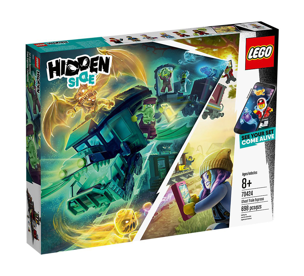 Lego Hidden Side Ghost Train Express 70424