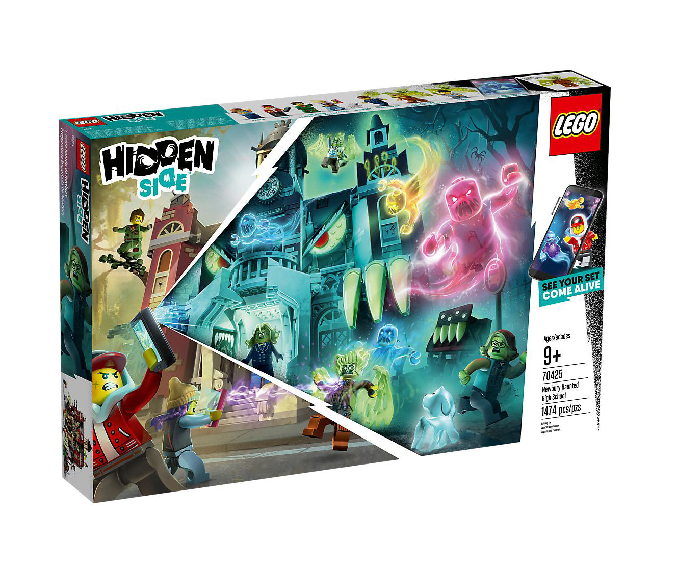 Lego Hidden Side Newbury Haunted High School 70425
