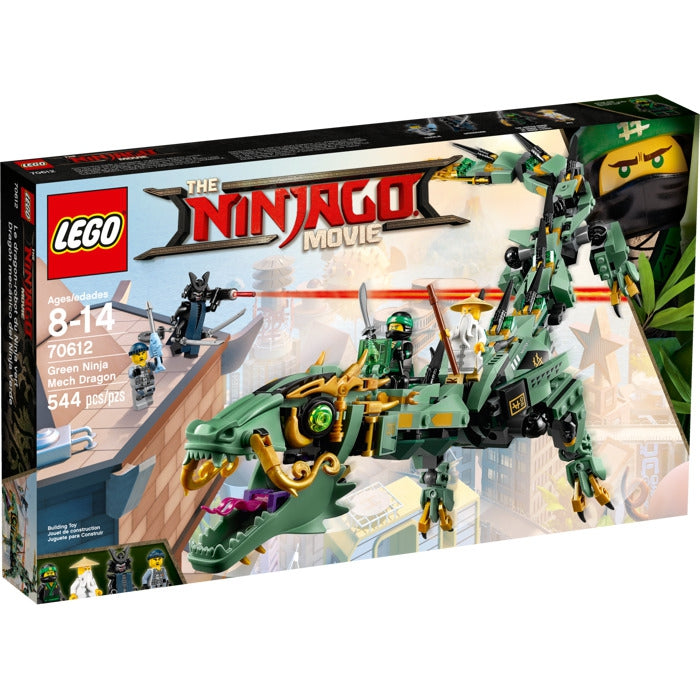 Lego Ninjago Green Ninja Mech Dragon 70612