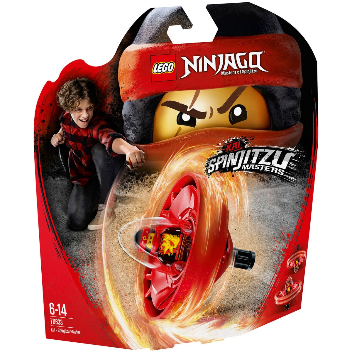 Lego Ninjago Movie Kai Spinjitzu Master 70633