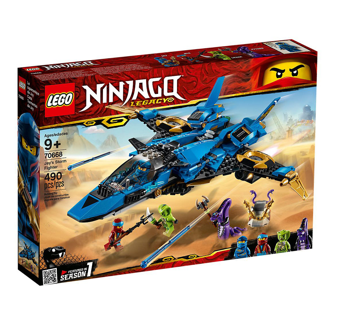 Lego Ninjago Jay's Storm Fighter 70668