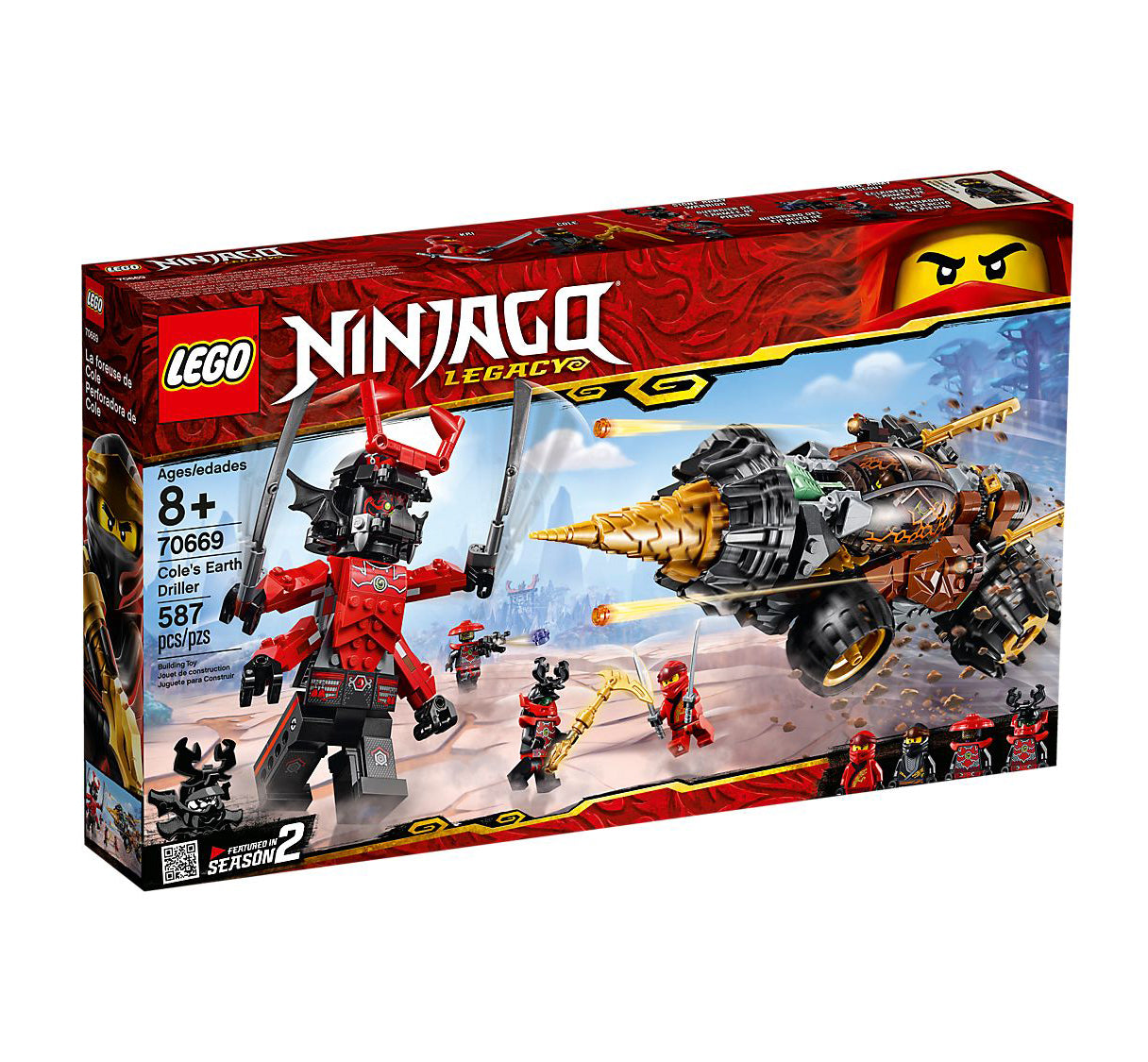 Lego Ninjago Cole's Earth Driller 70669