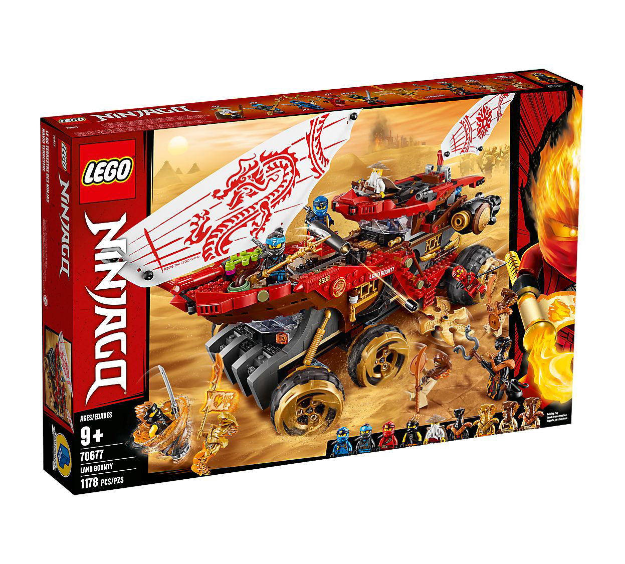 Lego Ninjago Land Bounty 70677