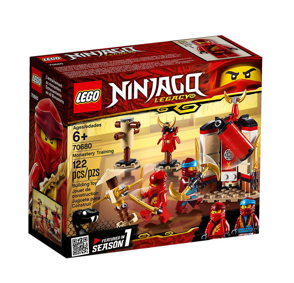 Lego Ninjago Monastery Training 70680