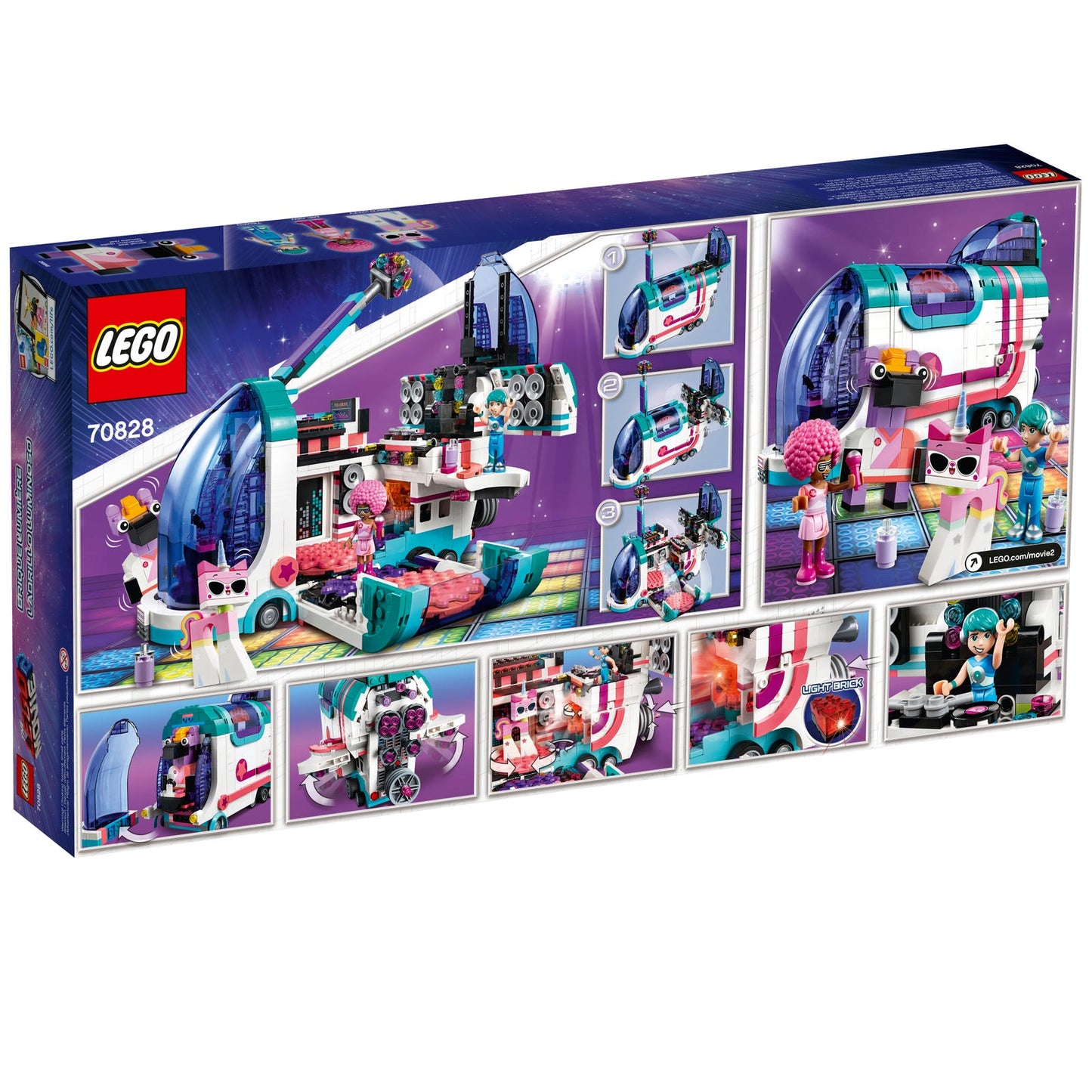 Lego Movie 2 Pop-Up Party Bus 70828