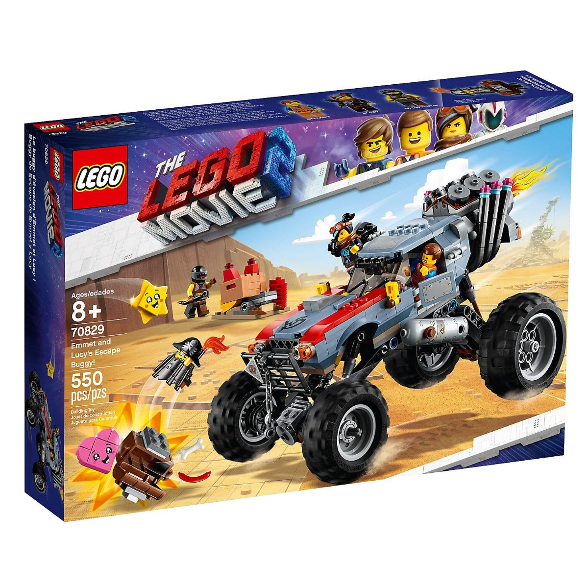 Lego Movie 2 Emmet & Lucy's Escape Buggy 70829