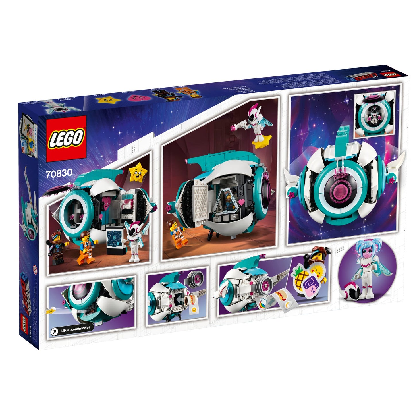 Lego Movie 2 Sweet Mayhem's Systar Starship 70830