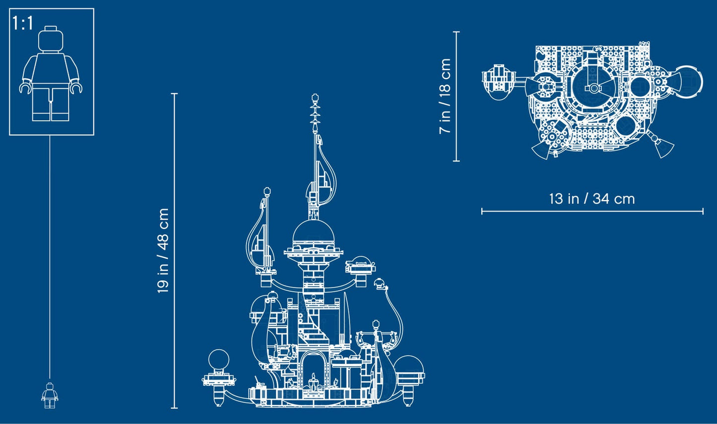 Lego Movie 2 Queen Watevra's ‘So-Not-Evil' Space Palace 70838