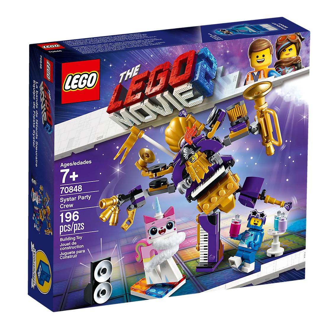 Lego Movie 2 Systar Party Crew 70848
